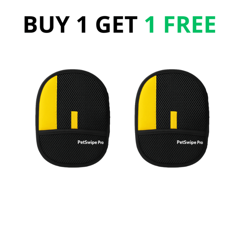 PetSwipe Pro™ - Fast Pet Hair & Lint Remover Glove | Elastic Mesh Technology for Clothes, Furniture, Car & More