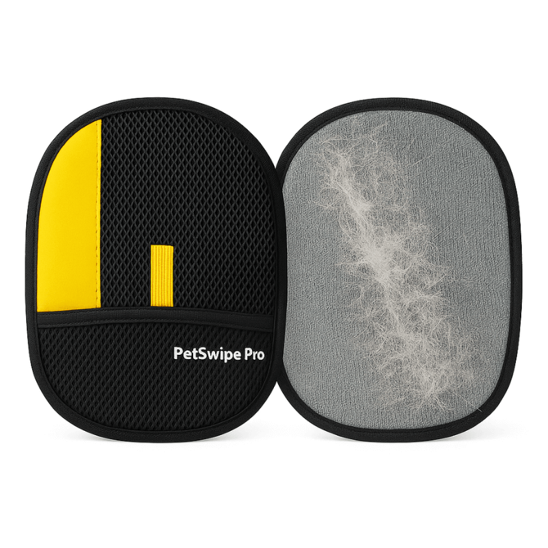 PetSwipe Pro™ - Fast Pet Hair & Lint Remover Glove | Elastic Mesh Technology for Clothes, Furniture, Car & More