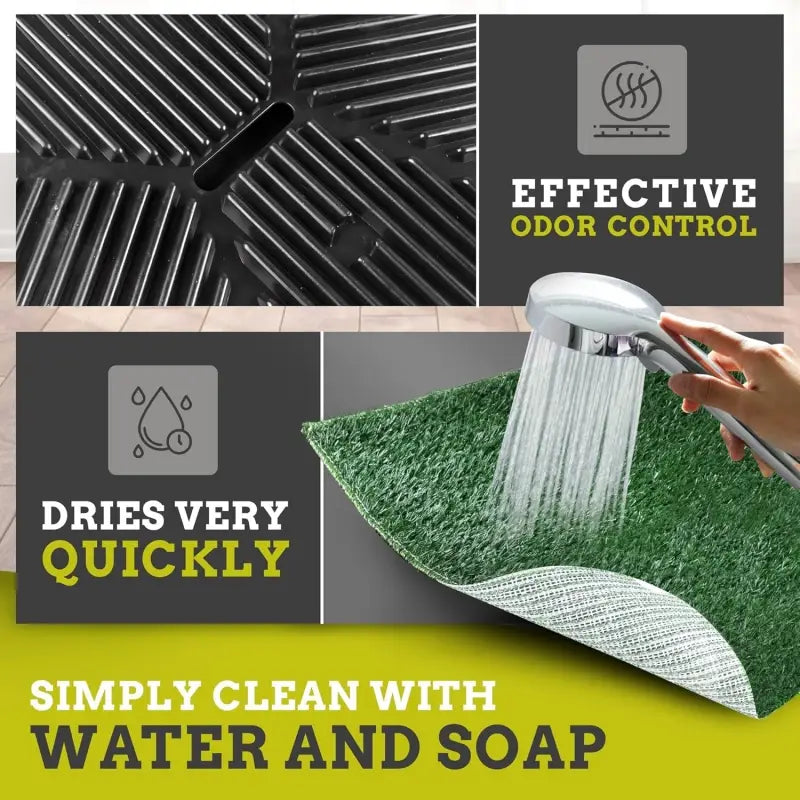 GrassRelief – Reusable Dog Potty Mat for Indoor & Outdoor Use