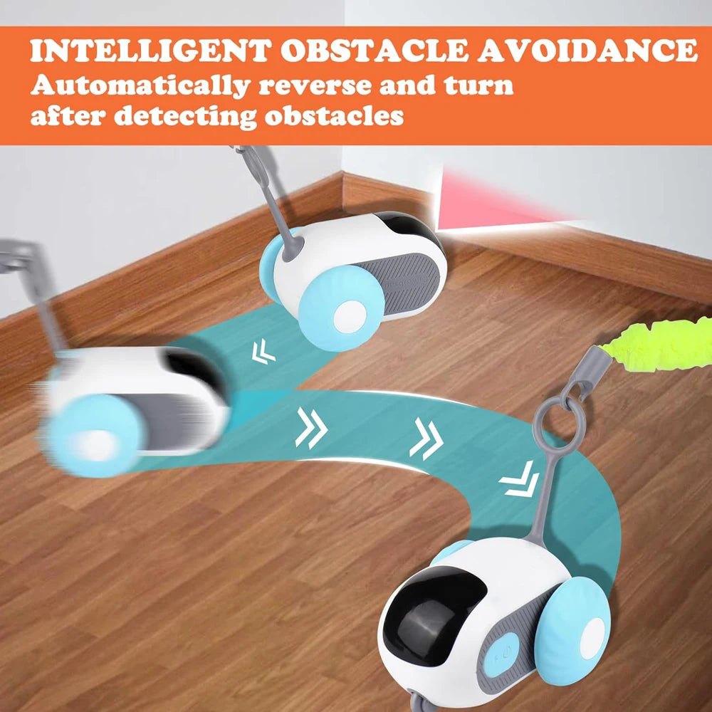 ChaseBuddy – Remote & Automatic Interactive Cat Toy for Engaging Play