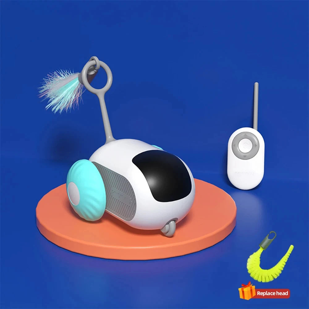 ChaseBuddy – Remote & Automatic Interactive Cat Toy for Engaging Play