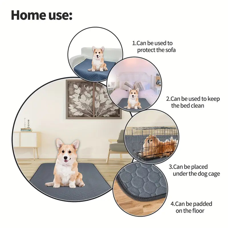 FabricRelief – Reusable & Washable Dog Mat for Hygiene & Odor Control